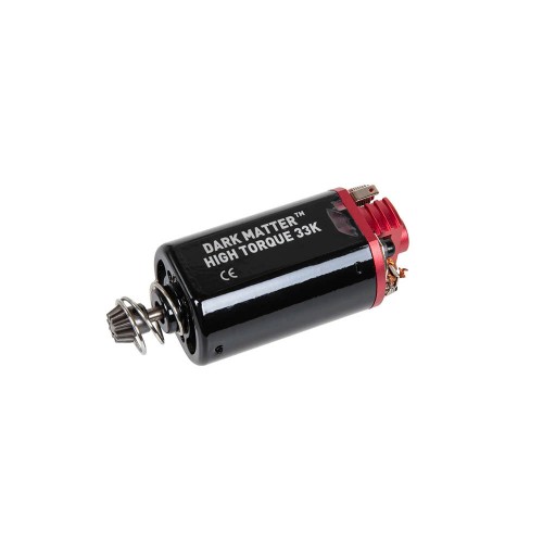 Specna Arms Dark Matter Super High Torque Motor (Short; 33K), Motors are the drivetrain of your airsoft electric gun - when you pull the trigger, your battery sends the current to your motor, which spools up and cycles the gears to fire